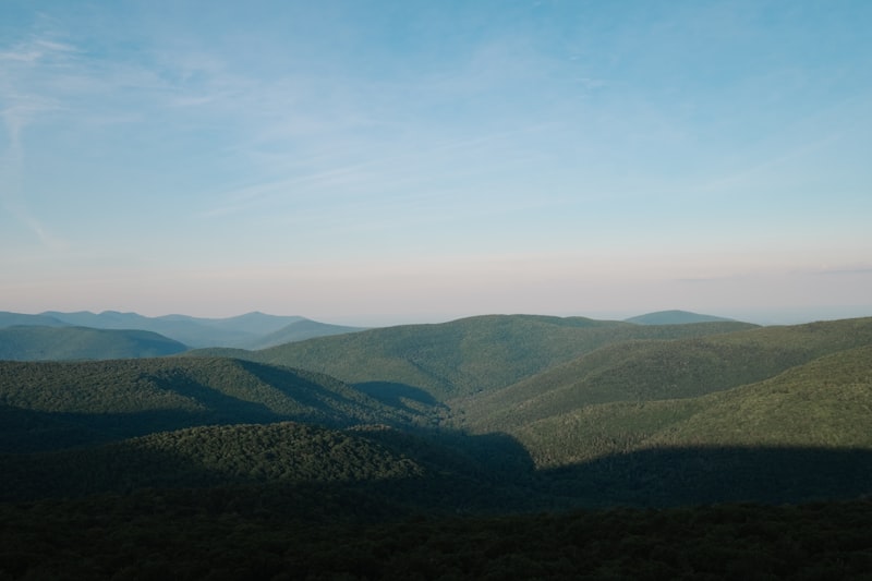 Catskill Mountains hiking trails and scenery